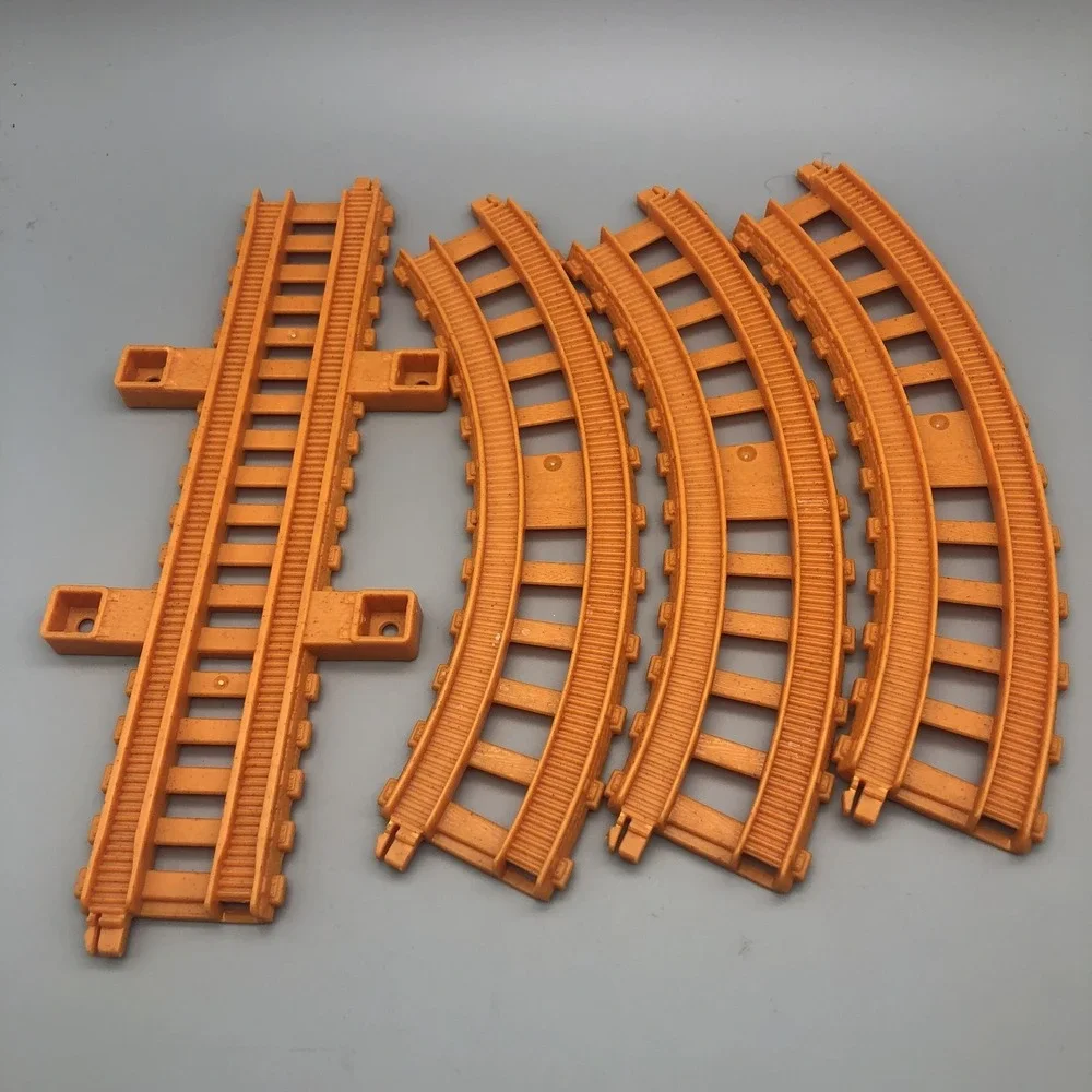 Thomas & Friends TrackMaster Orange Track 4 Piece Curve Straight 2017 2018 Train